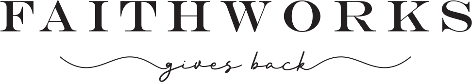 FaithWorks Gives Back logo